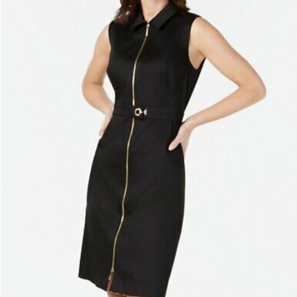 Calvin Klein Black sleeveless dress